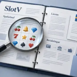SlotV Casino – licens, spelutbud och betalningar i Sverige